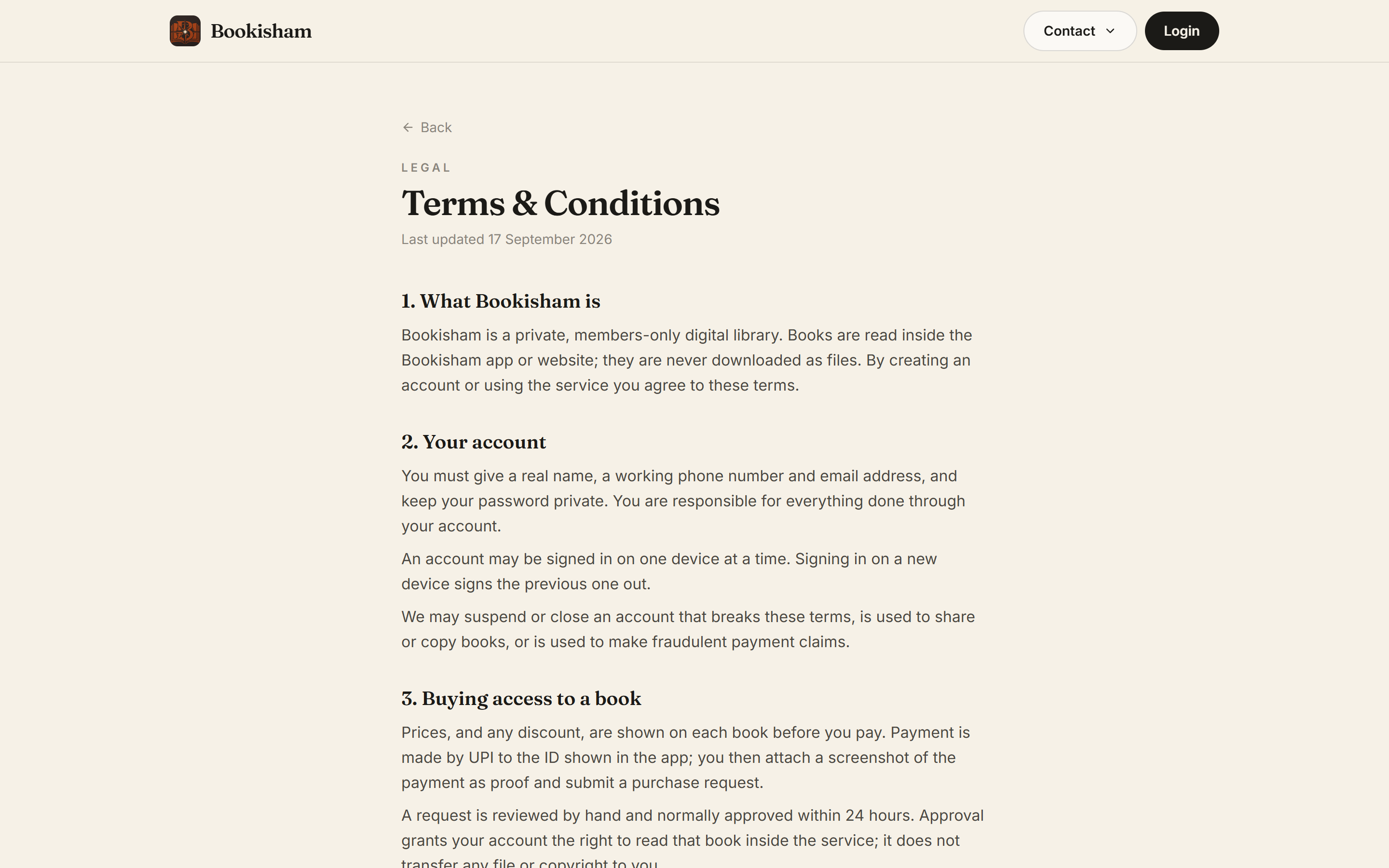 Terms