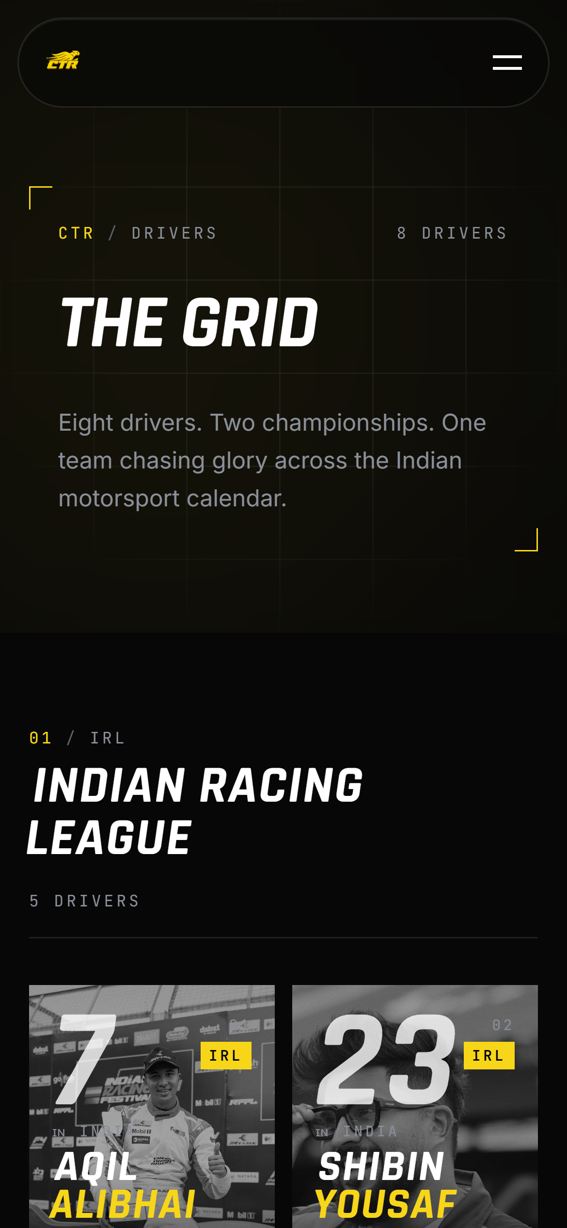 Drivers on a phone